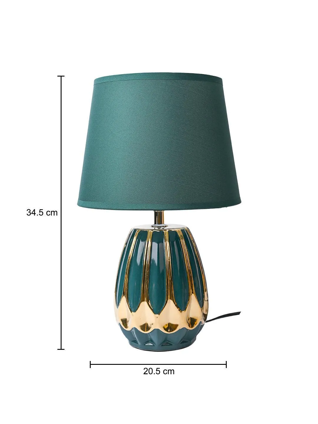 Stylish Green Shade Table Lamp
