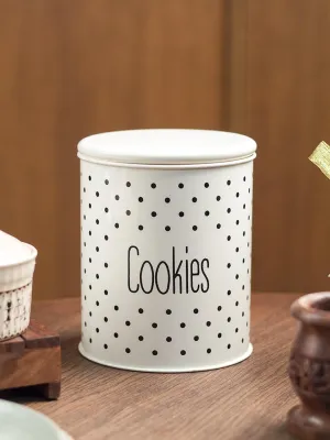 Stylish Ivory Cookies Jar