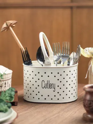 Stylish Ivory Cutlery Holder