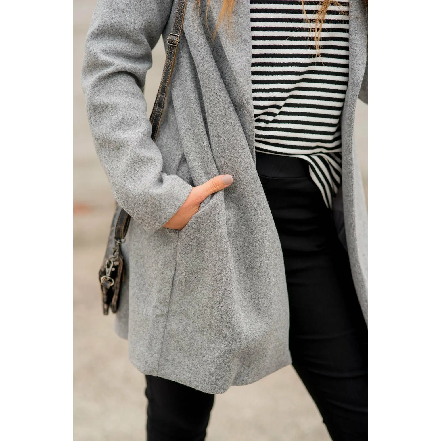 Stylish Single Button Jacket