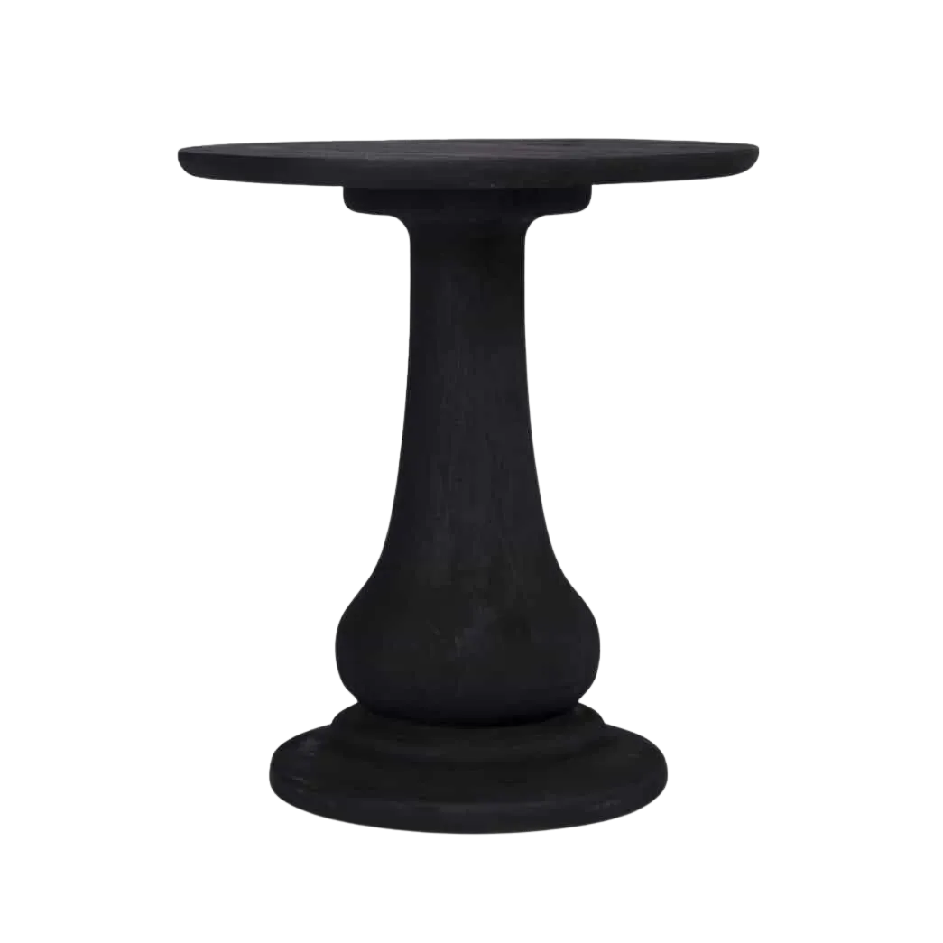Sumartra Reclaimed Teak Tall Side Table