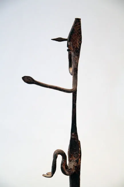 Superb Bamana Iron Figure, Mali