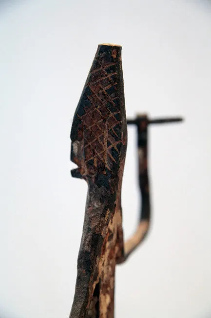 Superb Bamana Iron Figure, Mali