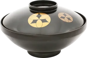 SUPERB JAPANESE LACQUERED BOWL, OWAN