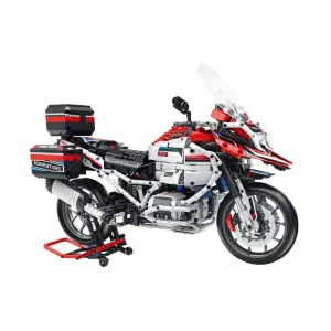 Tech MOC BMW R1250 Super Motorcycle Bricks Toy