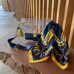 The Ann Arbor Clear Medium Saddle Bag