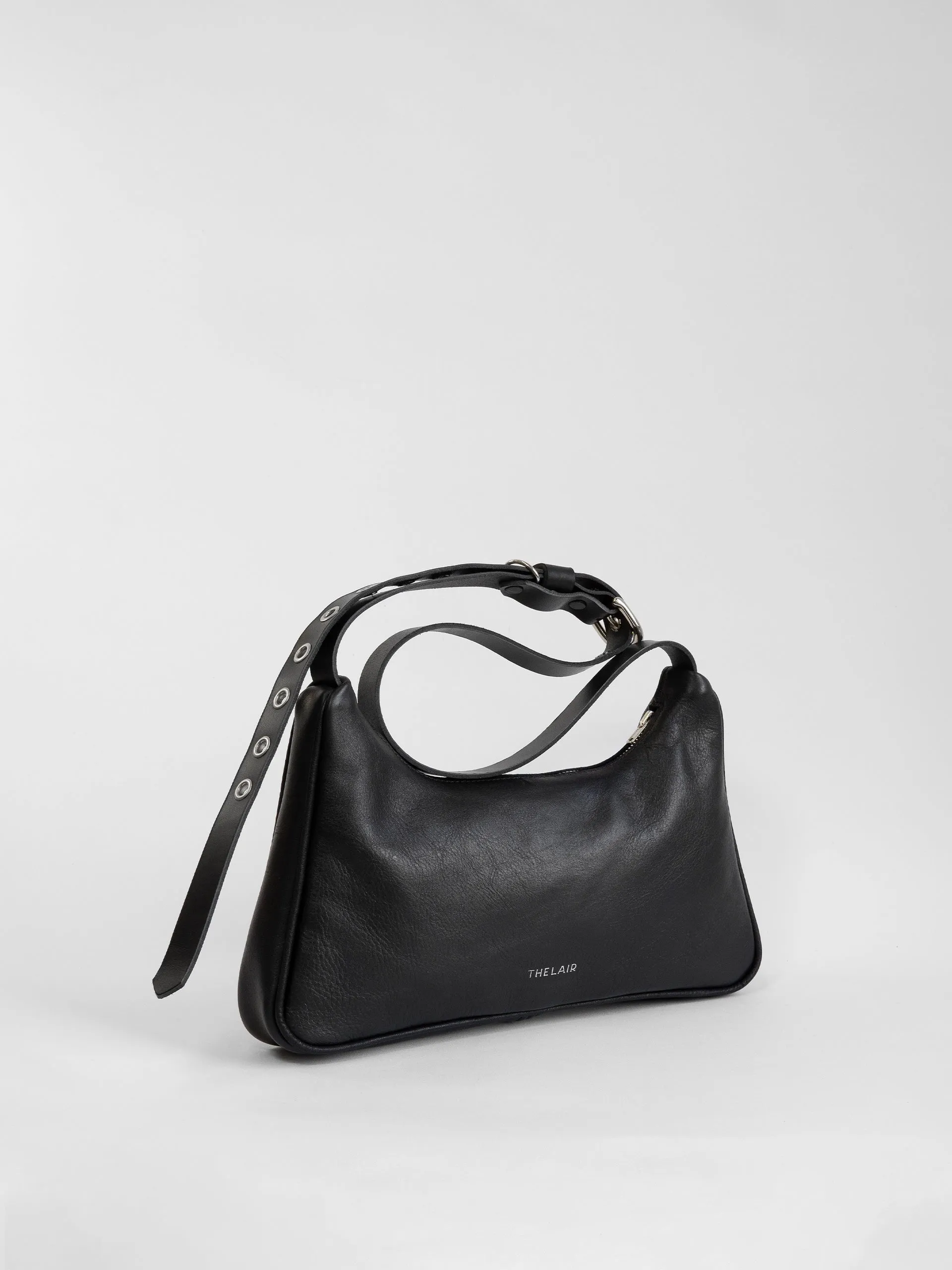 The Lair Florian Eyelet Bag Large Black