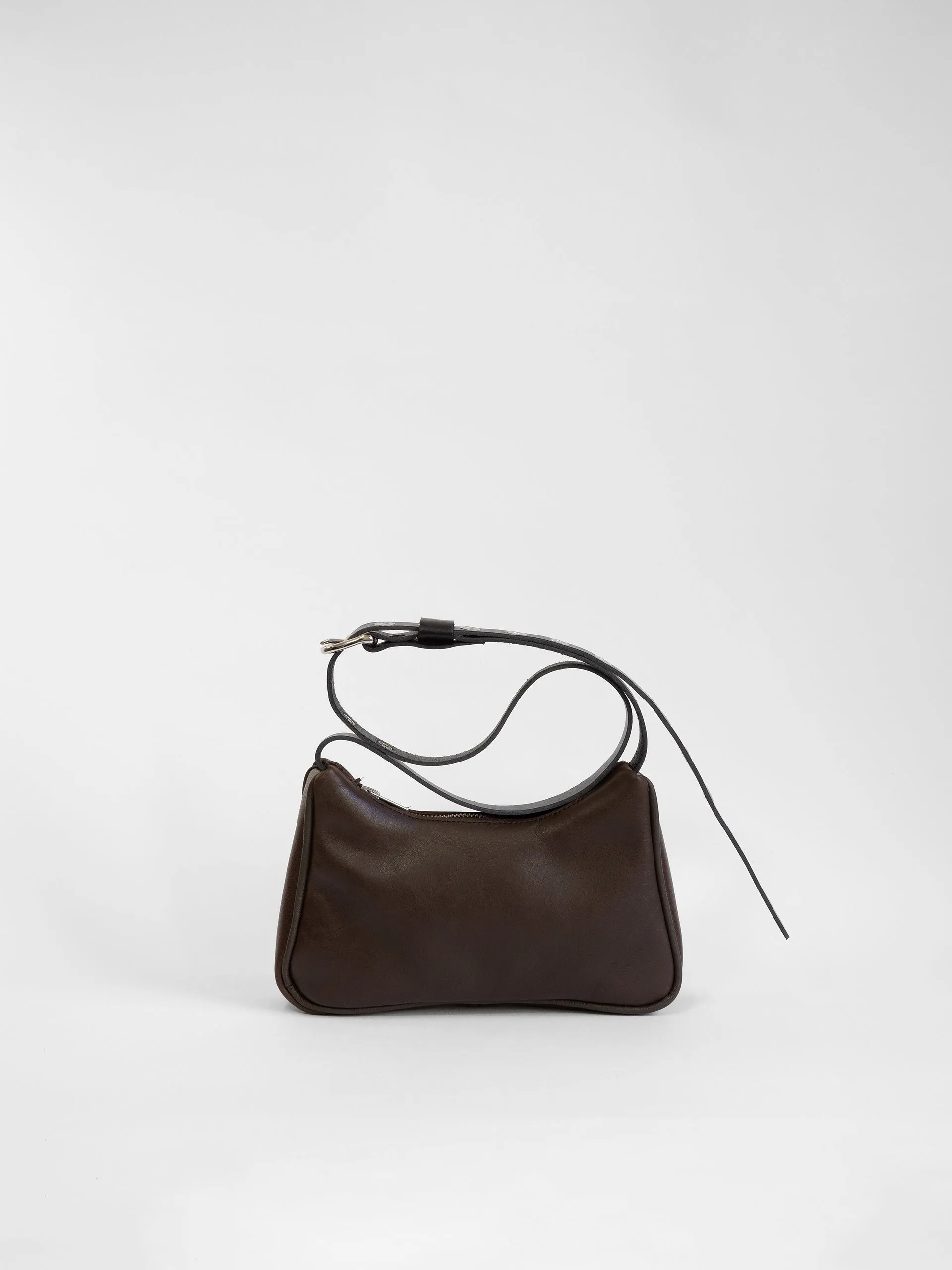 The Lair Florian Eyelet Bag Small Mahogany