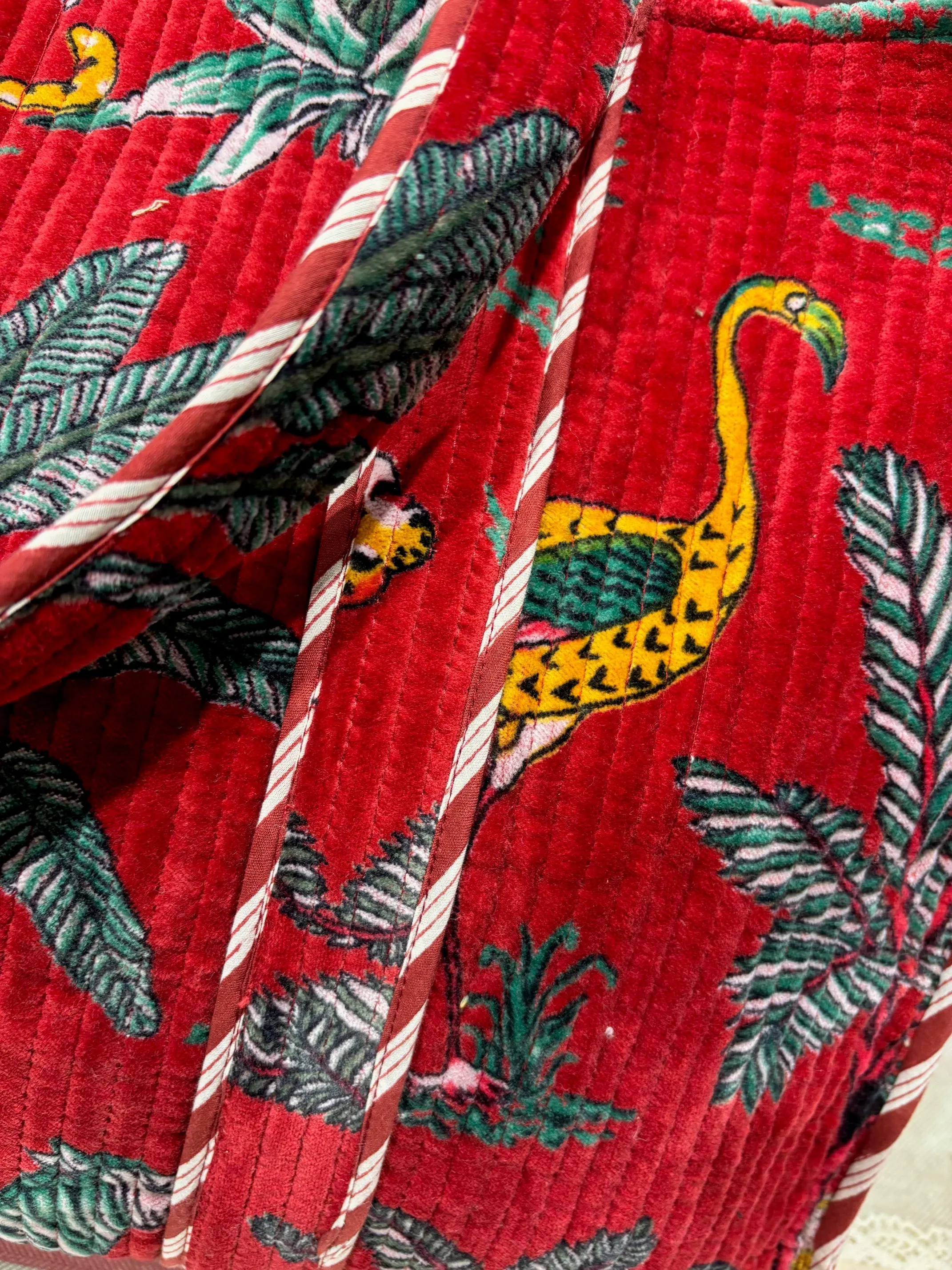 Totes Of India - Red Forest Tote Bag
