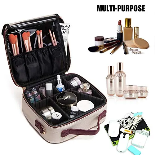 Travel Makeup bag, Cosmetic Makeup Brushes, Toiletry, Digital Accessories