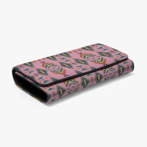 Travois Tipi Dusky Sunset Foldable Wallet