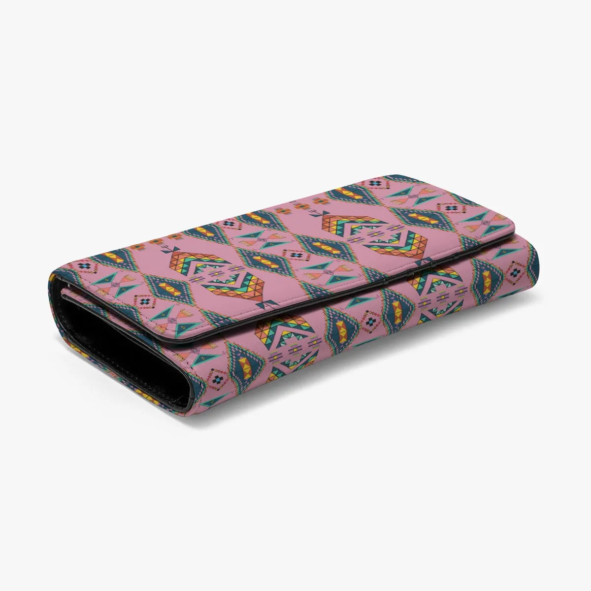 Travois Tipi Dusky Sunset Foldable Wallet