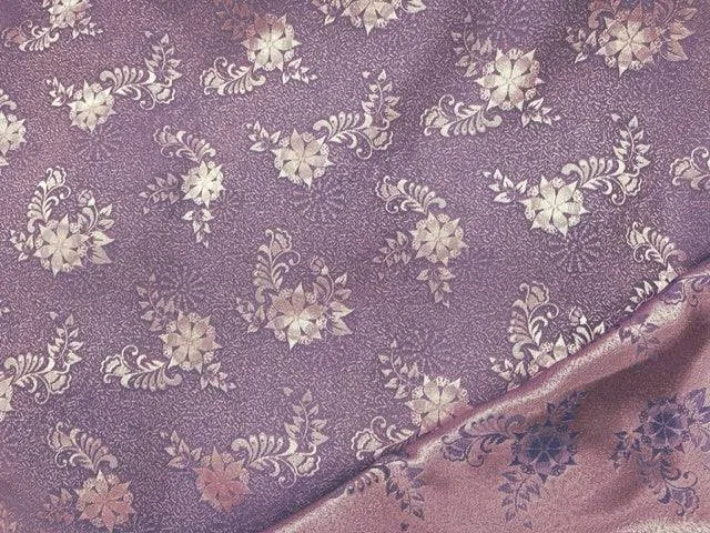 Two Tone Double Sided Jacquard - Floral