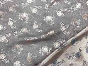 Two Tone Double Sided Jacquard - Floral