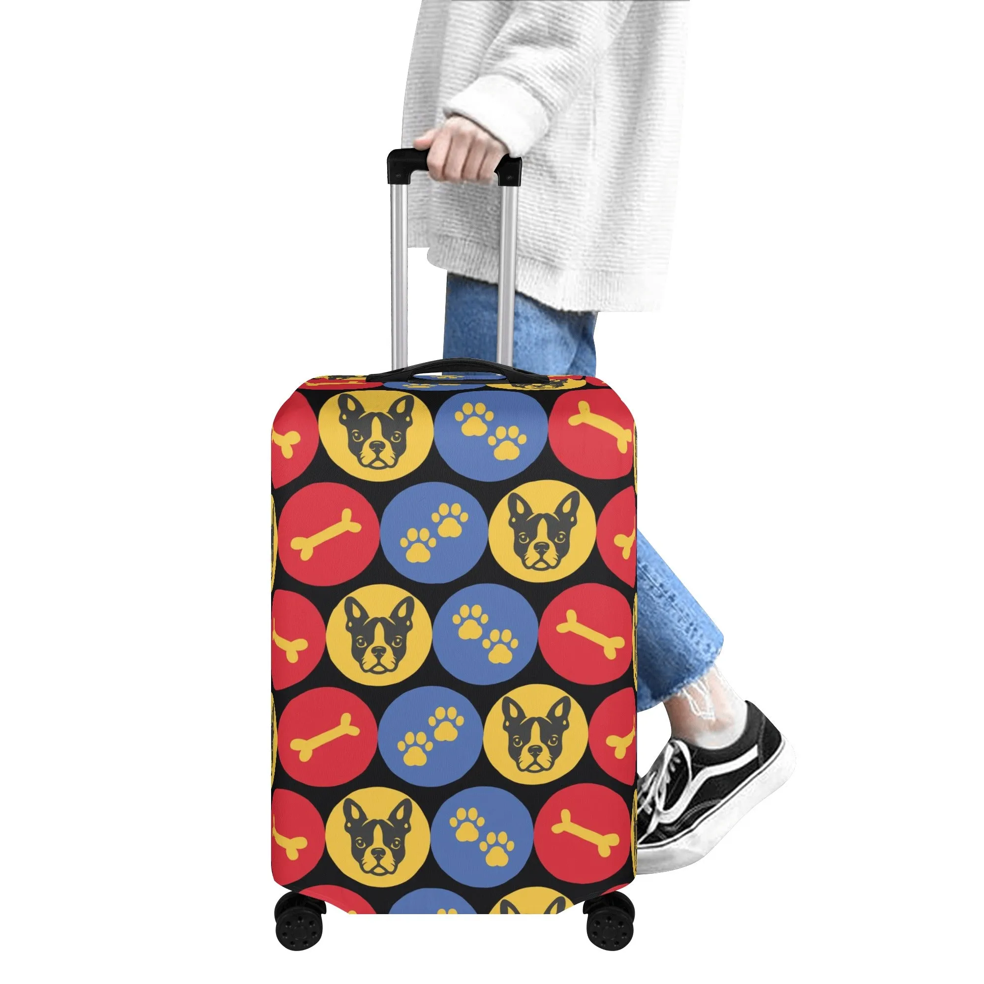 Tyson - Luggage Cover for Boston Terrier lovers