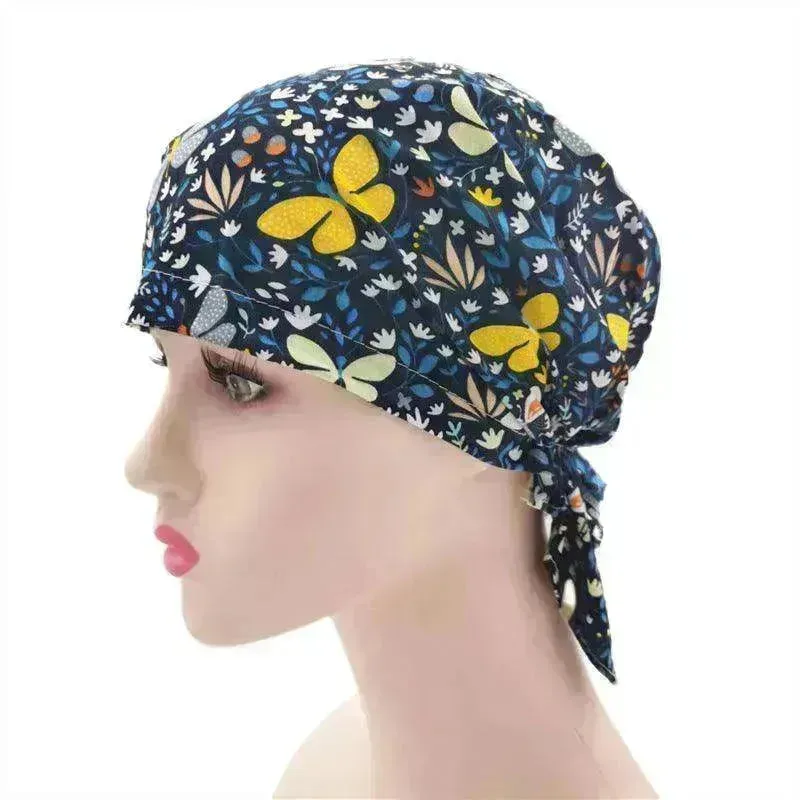 Unisex Cotton Turban Stylish Chef Hat