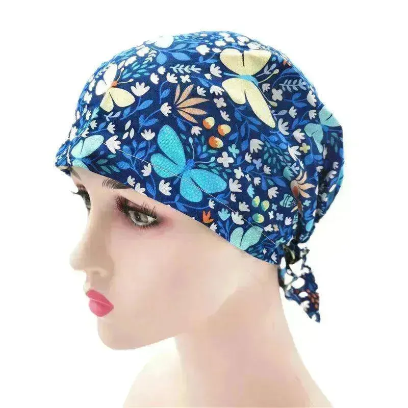 Unisex Cotton Turban Stylish Chef Hat