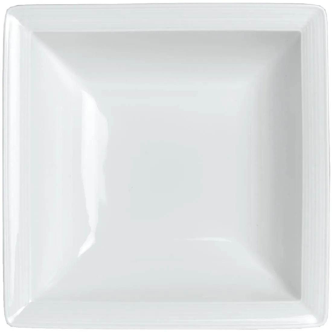 V6073 Steelite Ozorio Aura Square Salad Bowls 240mm (Pack of 6)
