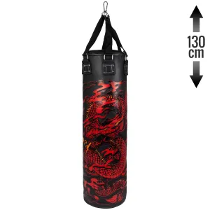 Venum Dragon's Flight Heavy Bag - Black/Red - 130 cm