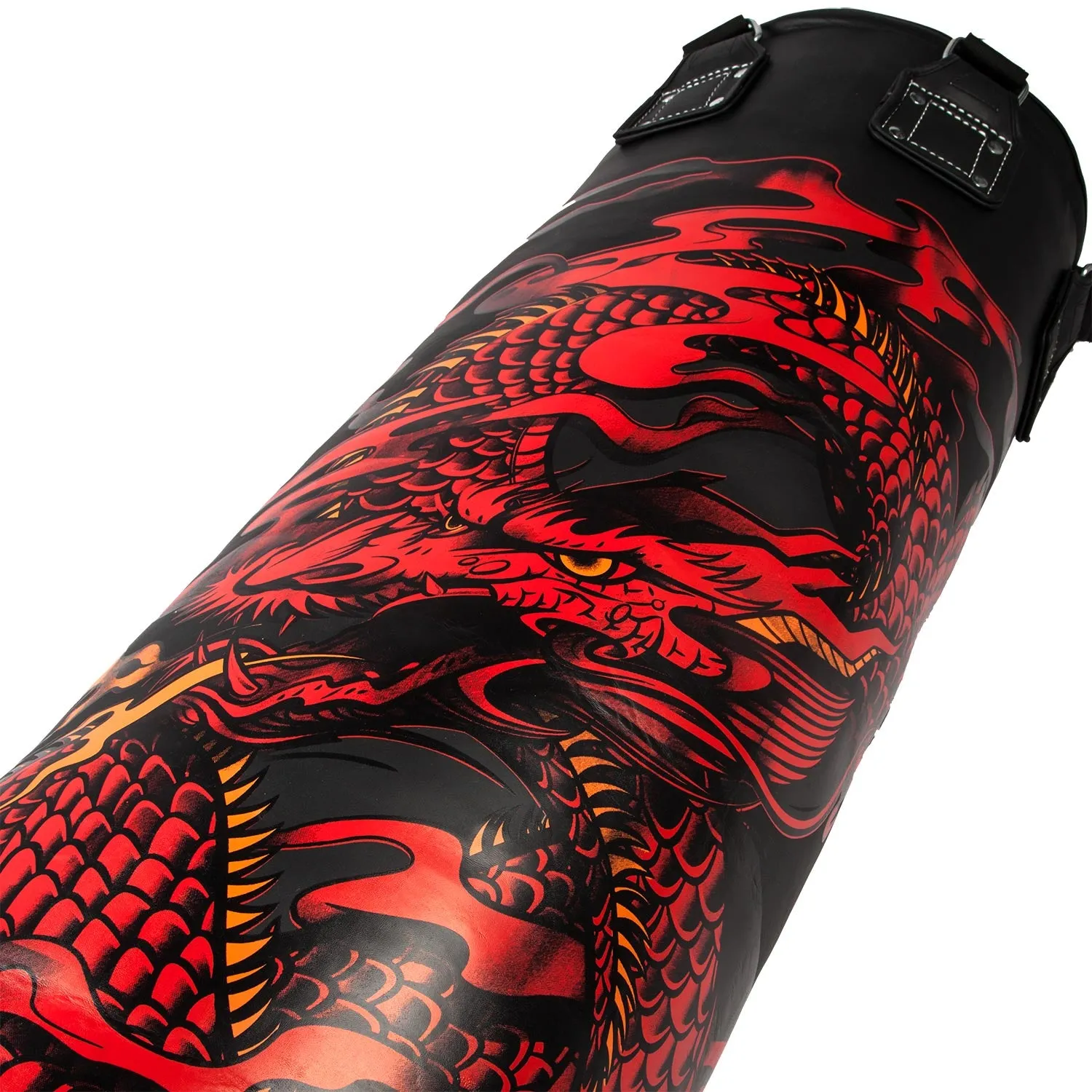 Venum Dragon's Flight Heavy Bag - Black/Red - 130 cm