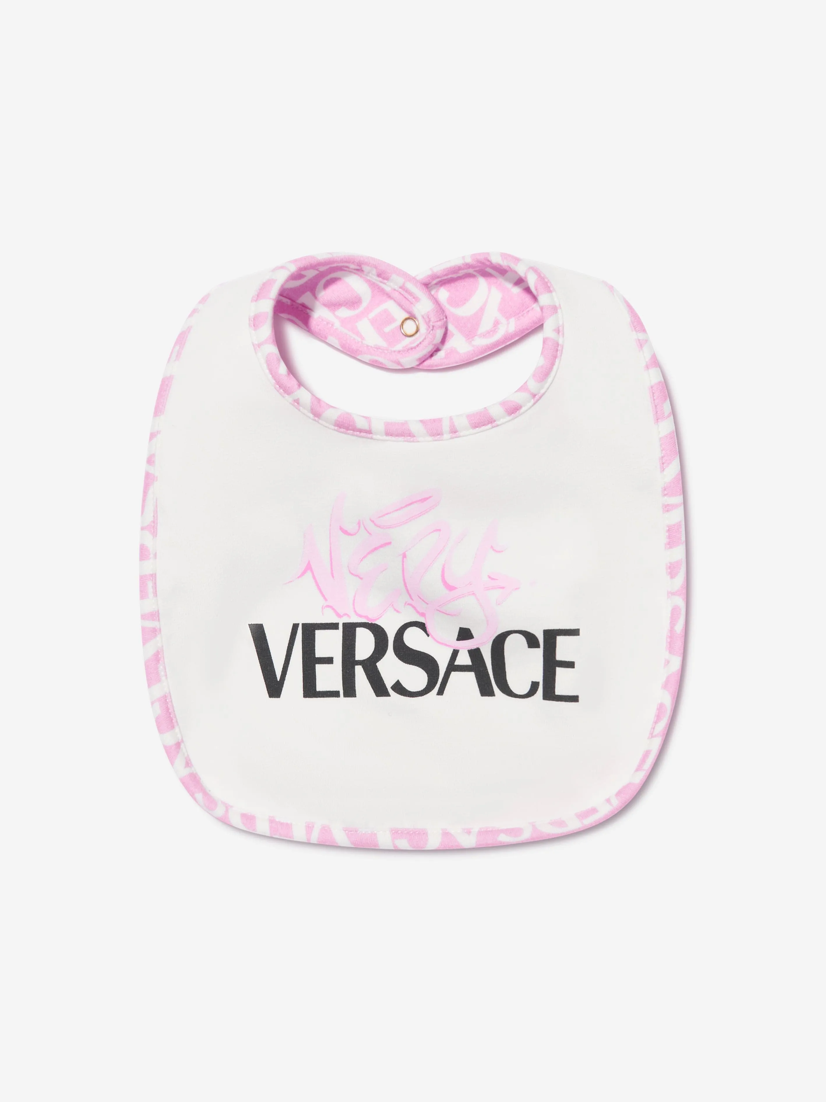 Versace Baby Girls Babygrow Gift Set in White