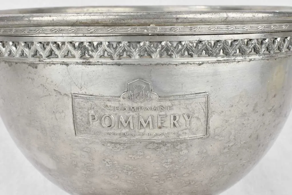 Vintage French Pommery champagne bucket 13"