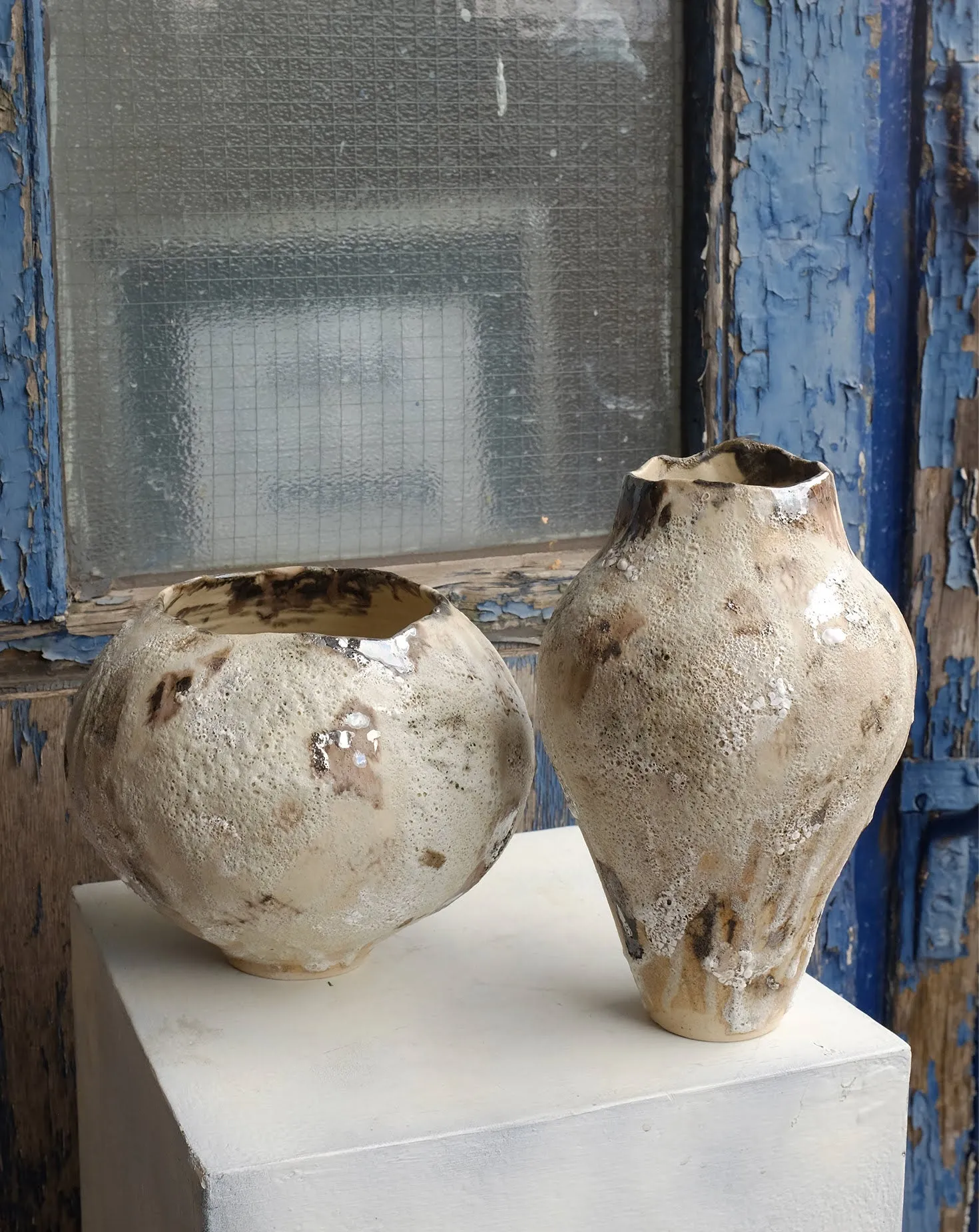 Volcanic Lace Vase Tall