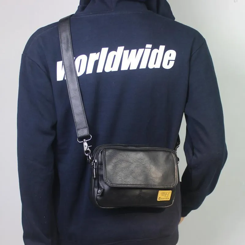 Vvsha  Christmas Gift Multi-Pocket Pu Shoulder Bag