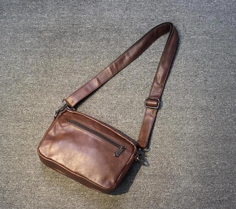 Vvsha  Christmas Gift Multi-Pocket Pu Shoulder Bag