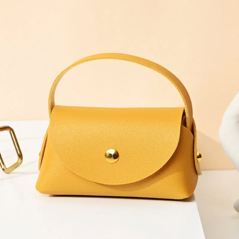 Vvsha Creative Handbag Wedding Gift Box Bag Color Christmas Handheld Gift Bag Leather Gift Box Bag Buckle Square Gift Box Bag