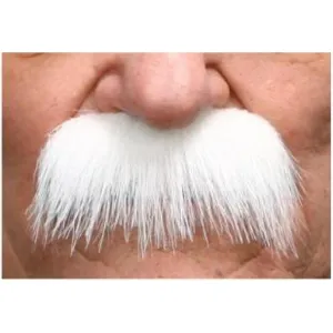 White Moustache - Elegant And Stylish