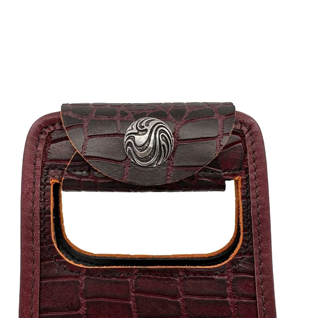 Wine Bottle Bag, Alligator