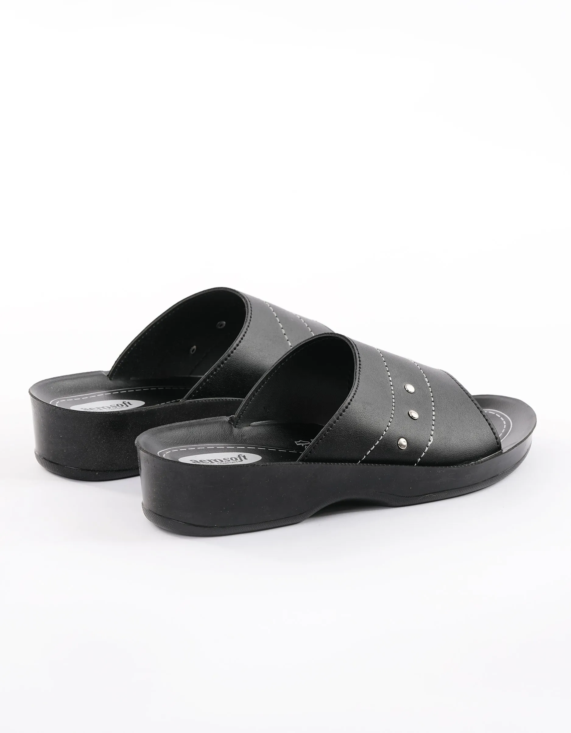 Women Stylish Slipper Aerosoft 2801-BL