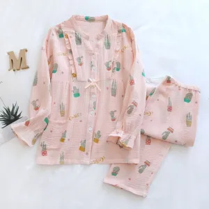 Women's Stylish Pattern Sleepwear Set