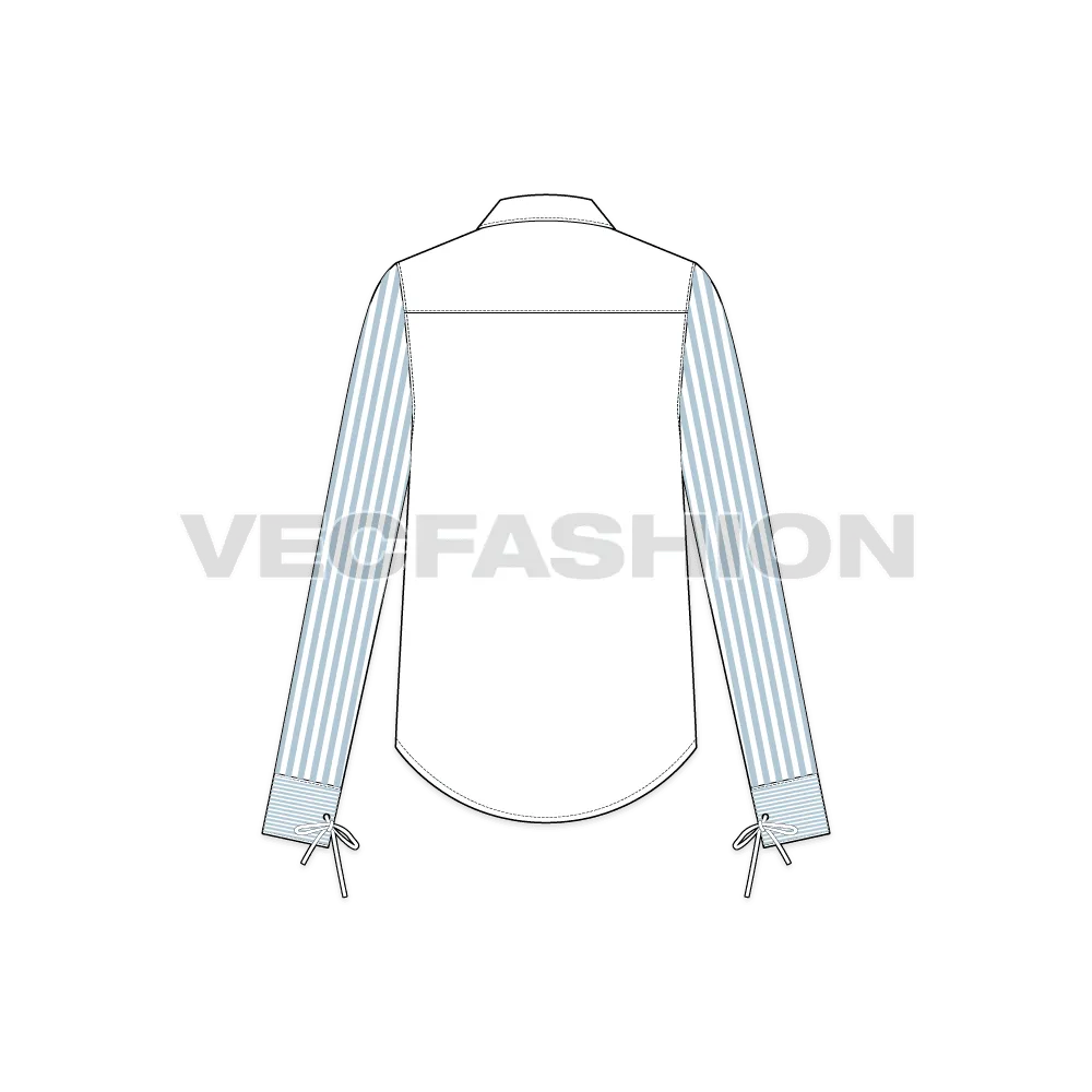 Women's Stylish Shirt with Pin Stripes