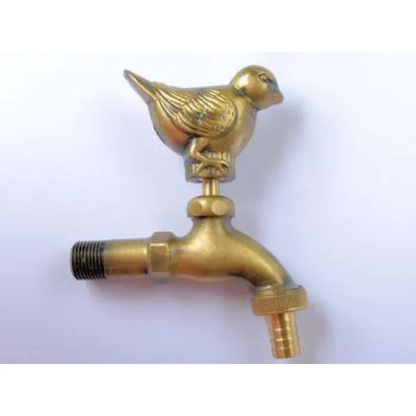 Wren Ornamental Brass Garden Tap