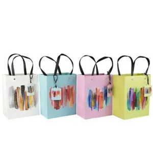 XL Colour Paint Stroke Gift Bag - 32cm x 42cm x 11.5cm