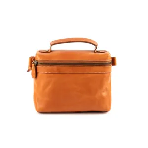 YAAGLE Women Simple Real Leather Zipper Cross Body Bag YGM8111