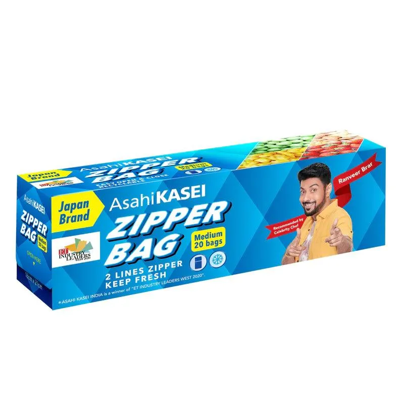 Zipper Bag Medium - 20 Bags