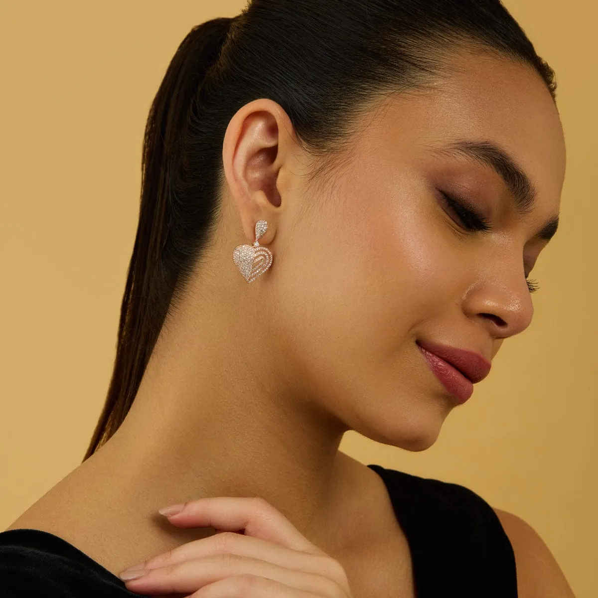 Zircon Earring 163206